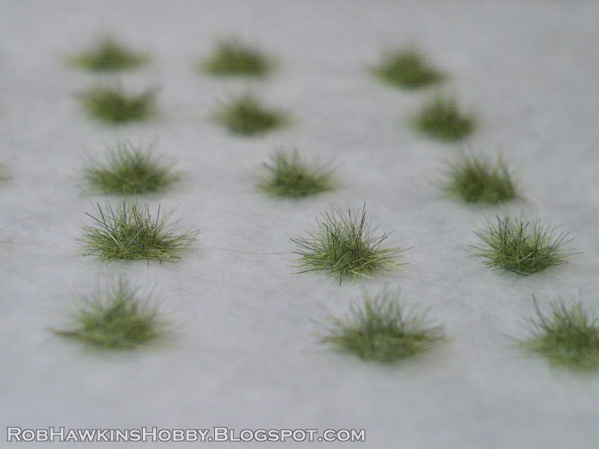 Rob Hawkins Hobby: Making Static Grass Tufts