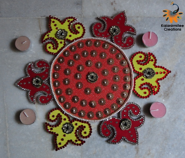 Wooden rangoli's Kalanirmitee Creations
