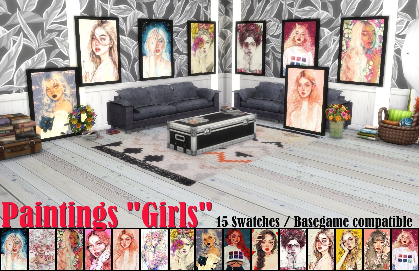 Sims 4 Adult Paintings