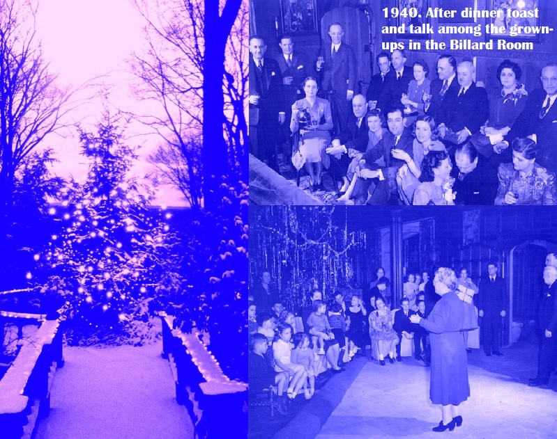 Christmas at Stan Hywet Hall, 1940 ~