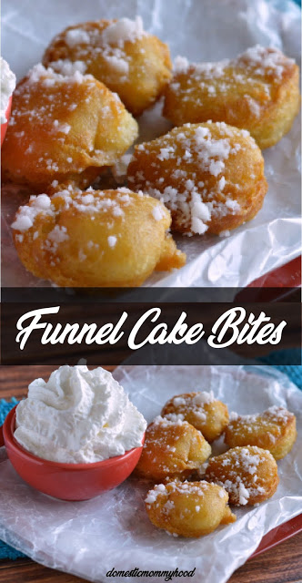 Funnel Cake Bites Recipe