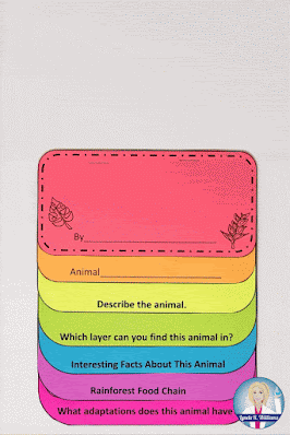 tropical rainforest worksheets 3rd-grade