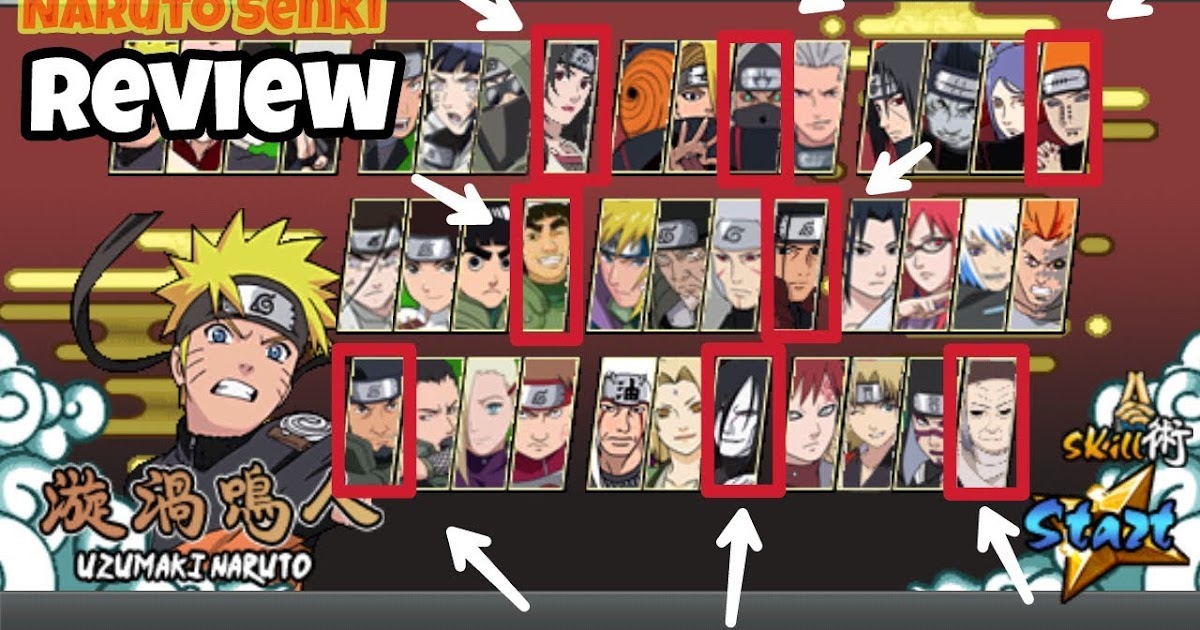 Download Naruto Senki Mod Apk Full Character No Cooldown Skill Darah Tebal