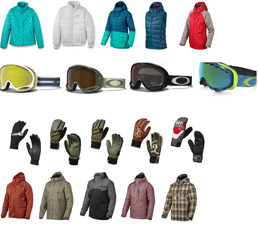 Oakley 50% Off Men's and Women's Winter Apparel, Jackets, Goggles ...