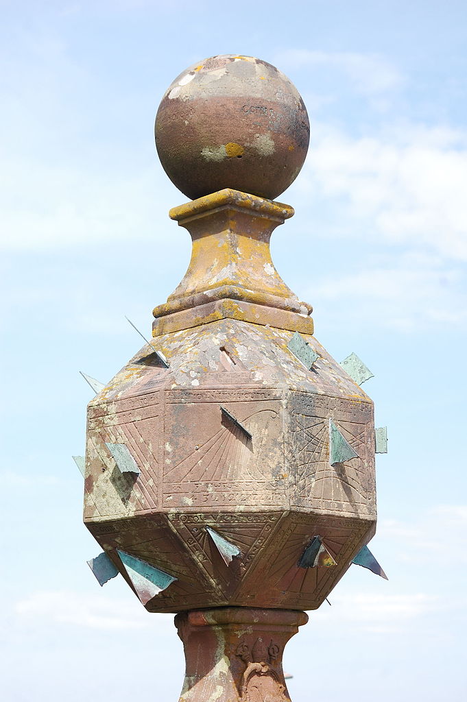 Sundial at Mont Sainte-Odile Abbey
