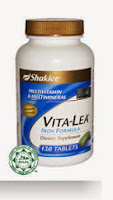Vita-Lea mengandungi 12 vitamin dan 9 mineral