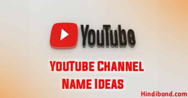 youtube channel name ideas in hindi