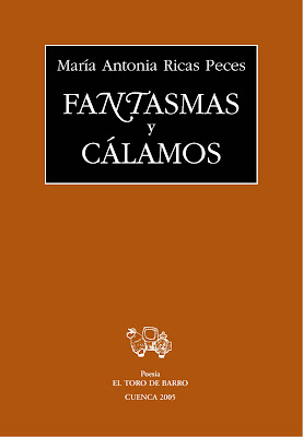 Wilver Moreno Tineo. Libro recomendado: Fantasmas y Cálamo, de Maria Antonia Ricas, El Toro de Barro, Tarancón.