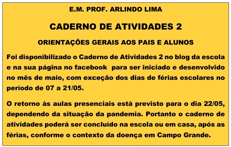 EM PROF. ARLINDO LIMA: BOAS MANEIRAS