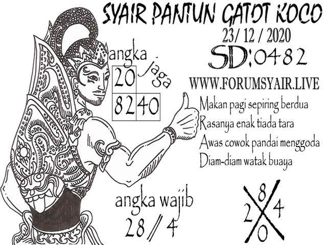 Syair Sydney Rabu 23 Desember 2020 Royal Syair