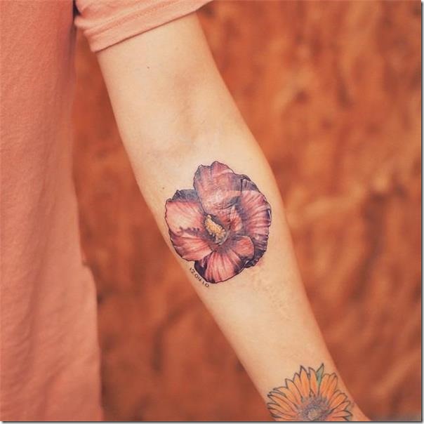 Tatuagens de flores para as mulheres Tatuagens de flores para as mulheres