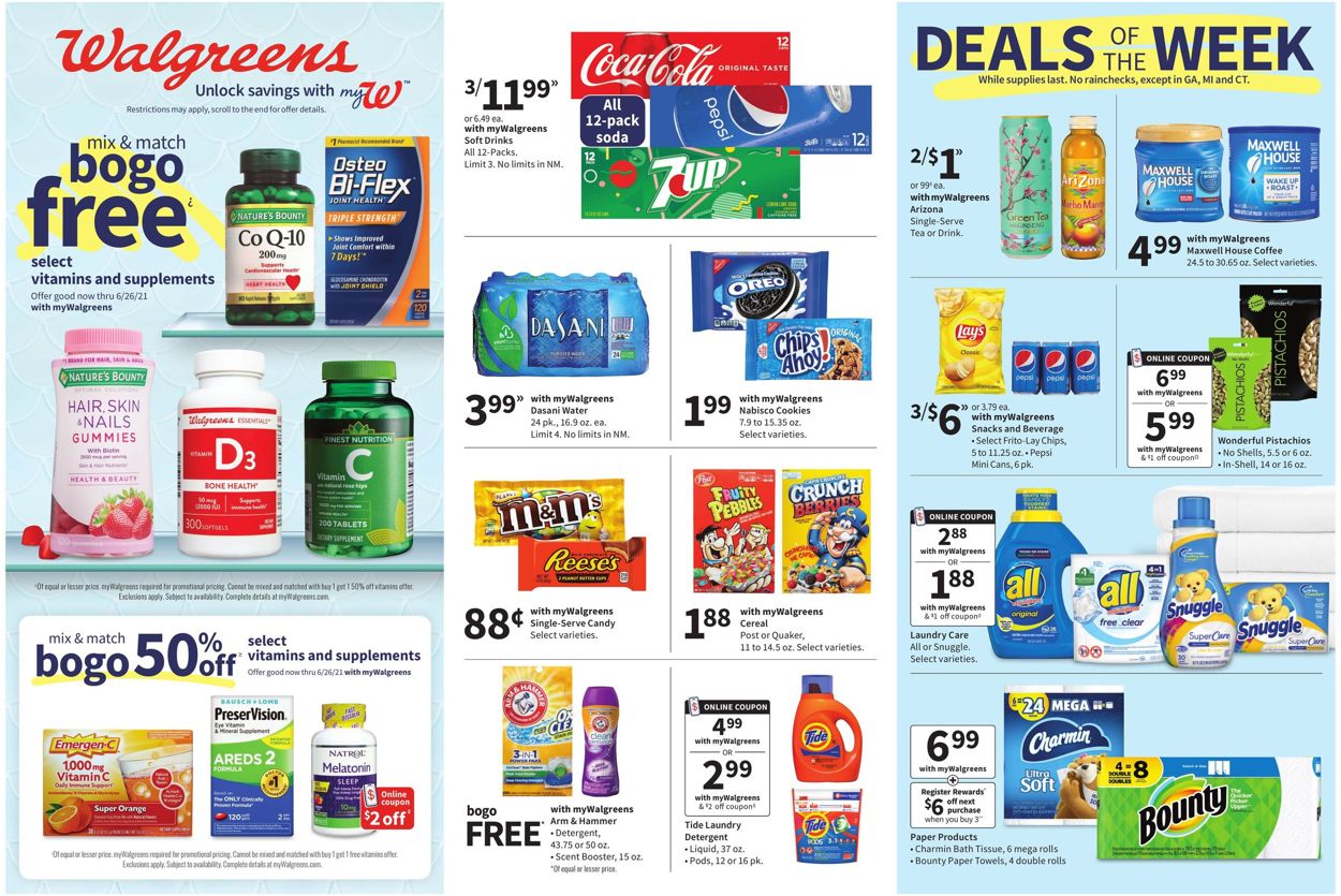 Walgreens Weekly Ad Sneak Peek 06/20 06/26/2021 WeeklyadsNews