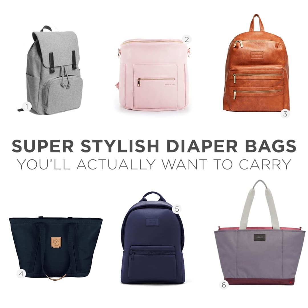 10 Super Stylish Diaper Bags You’ll Actually Want to Carry