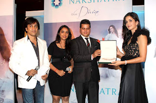 Katrina Kaif @  unveil of Nakshatra's new logo