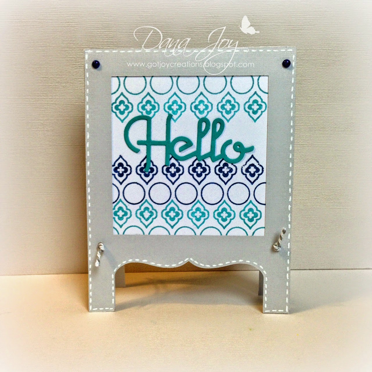Happy Friday Easel Card Got Joy Creations by Dana Joy