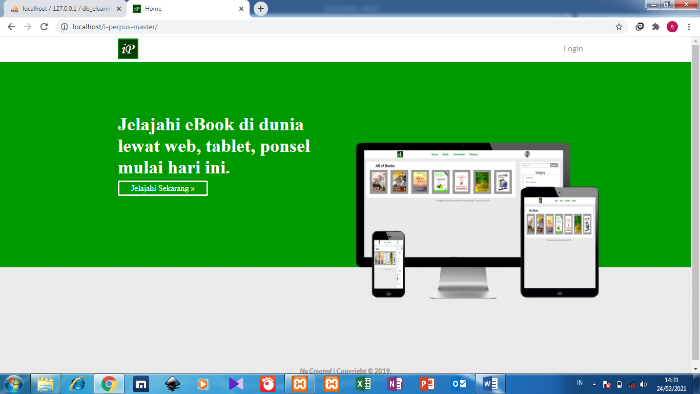 Aplikasi Perpustakaan Gratis Berbasis Web - adviserlasopa
