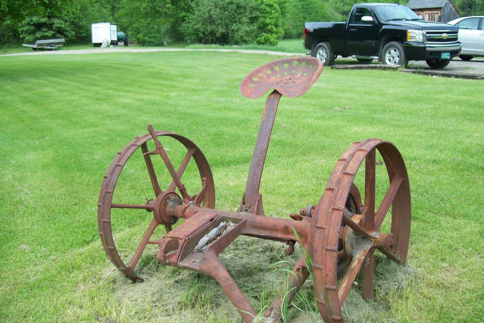 Life in a Deer Yard ANTIQUE FARM MACHINERY