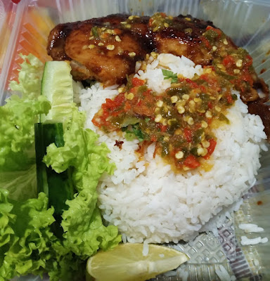 Nasi Putih Ayam Thai Menu Lunch Yang Awesome!!