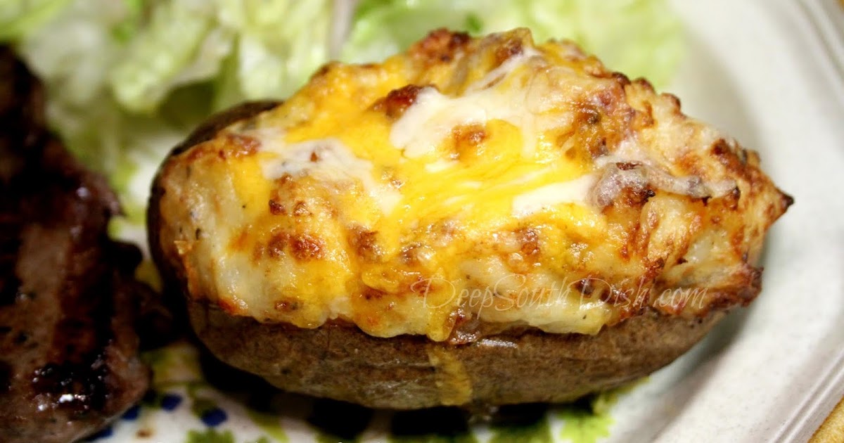 Air fryer baked potatoes recipe