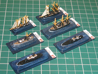 1/2400th War of the Pacific Naval Project Finished!