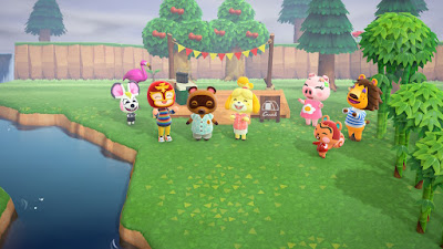 Animal Crossing Campsite Ceremony