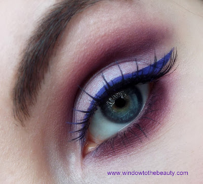 purple makeup