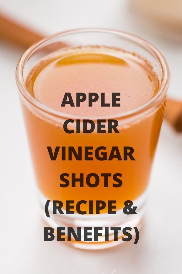 APPLE CIDER VINEGAR SHOTS (RECIPE & BENEFITS) Tips Dietz