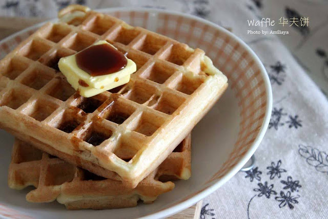 Natural yeast - waffle 天然酵母 - 华夫饼