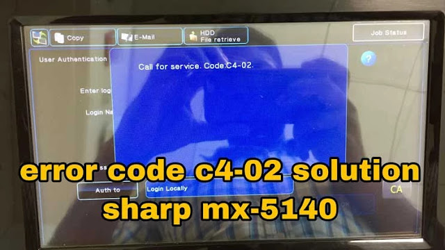 error code C4-02 solution