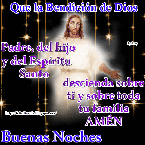 FELIZ DÍA A LA VIDA: Buenas noches (ver más...)