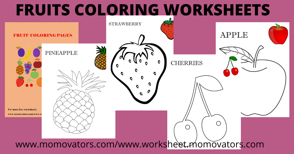 coloring fruits pages, coloring fruits worksheets, coloring fruits worksheets pdf, coloring fruits pdf