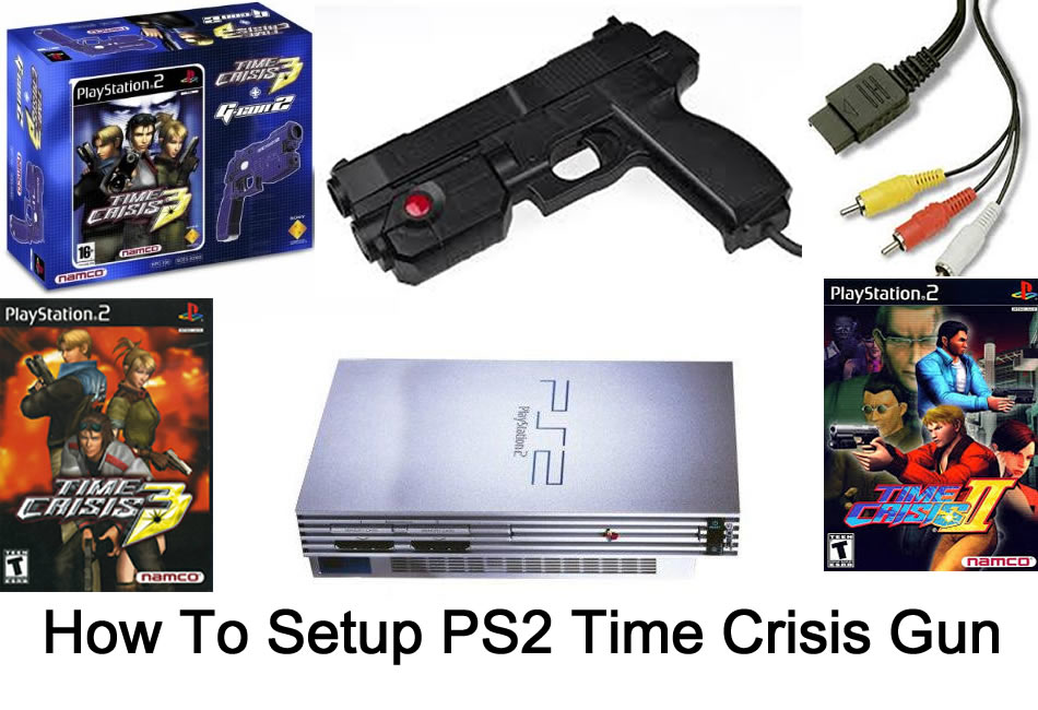 How To Setup Any Time Crisis Gun With PS2 console How To Fix & Repair