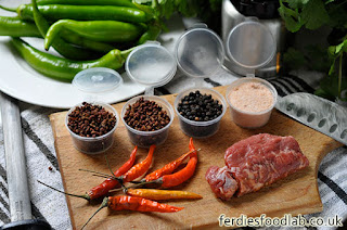 Salt and Pepper Fillet Steak Kebab w/ Green Peppers Salt and Pepper Fillet Steak Kebab w/ Green Peppers