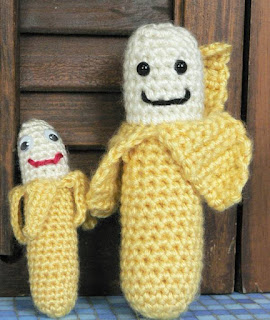 PATRON GRATIS PLATANO AMIGURUMI 45678