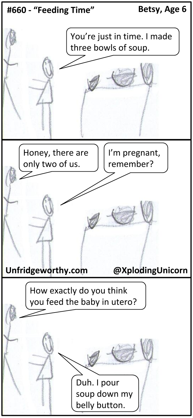 Unfridgeworthy Feeding Time