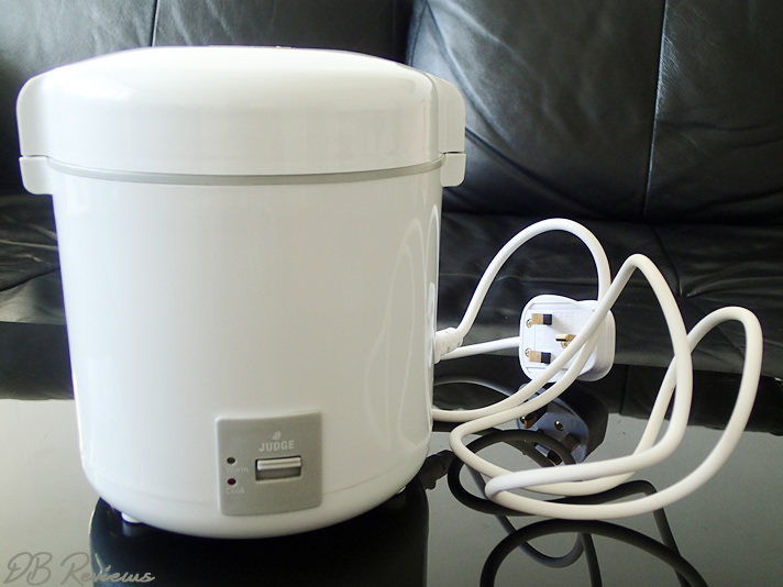 Judge Mini Rice Cooker DB Reviews UK Lifestyle Blog
