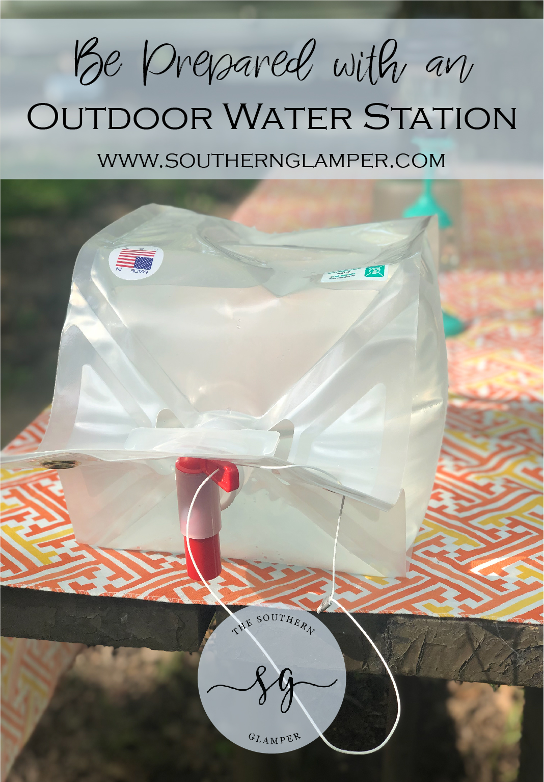 Prepare for Summer Heat and Camping with an Outdoor Water Station — The