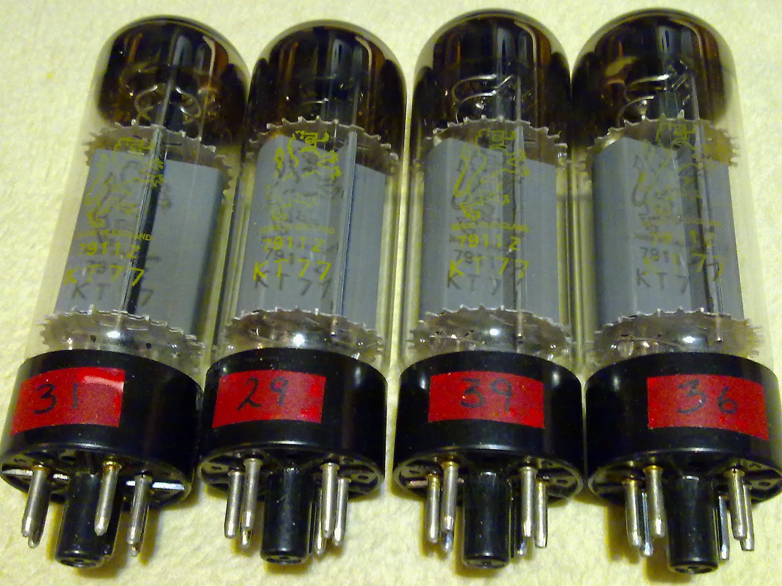 Vacuum Tube Fever Gold Lion KT77, The replacement of Mullard EL34