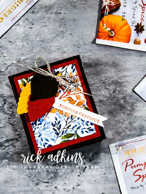 Get this weeks Free PDF Tutorial for this weeks 3d Thursday Fall Gift Box project.