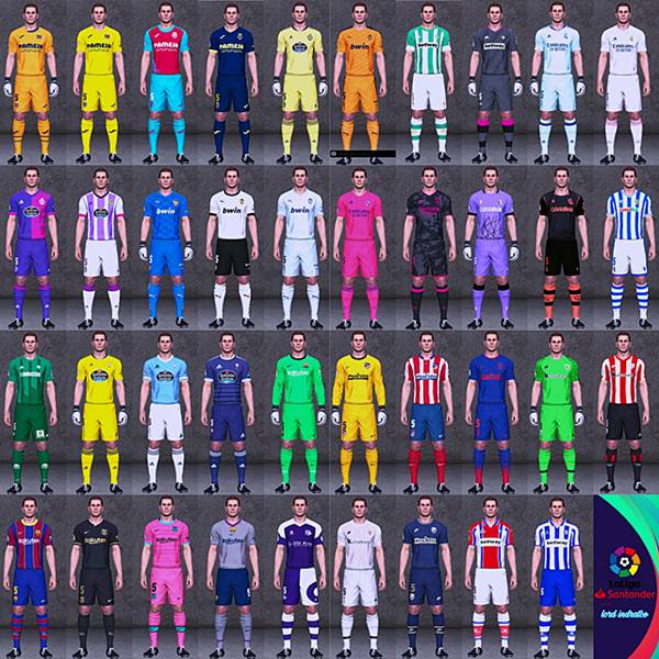 Pes 2017 La Liga Kitpack Season 2020 2021