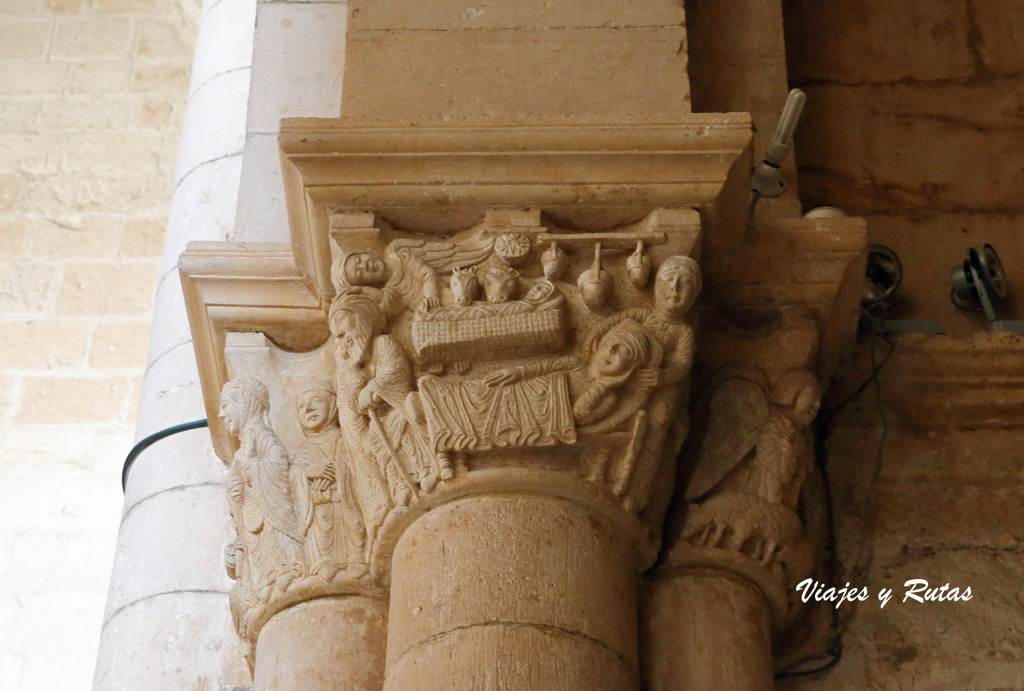 Capiteles del Monasterio de san Juan de Ortega