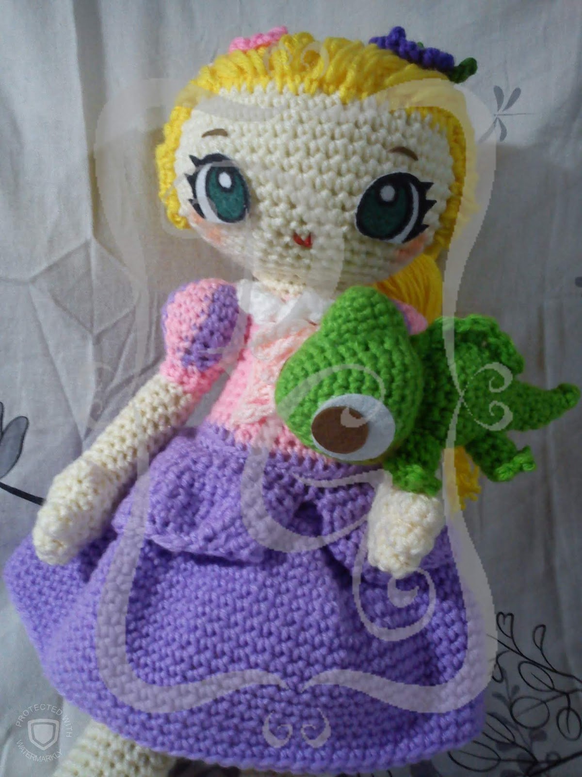 rapunzel amigurumi free pattern