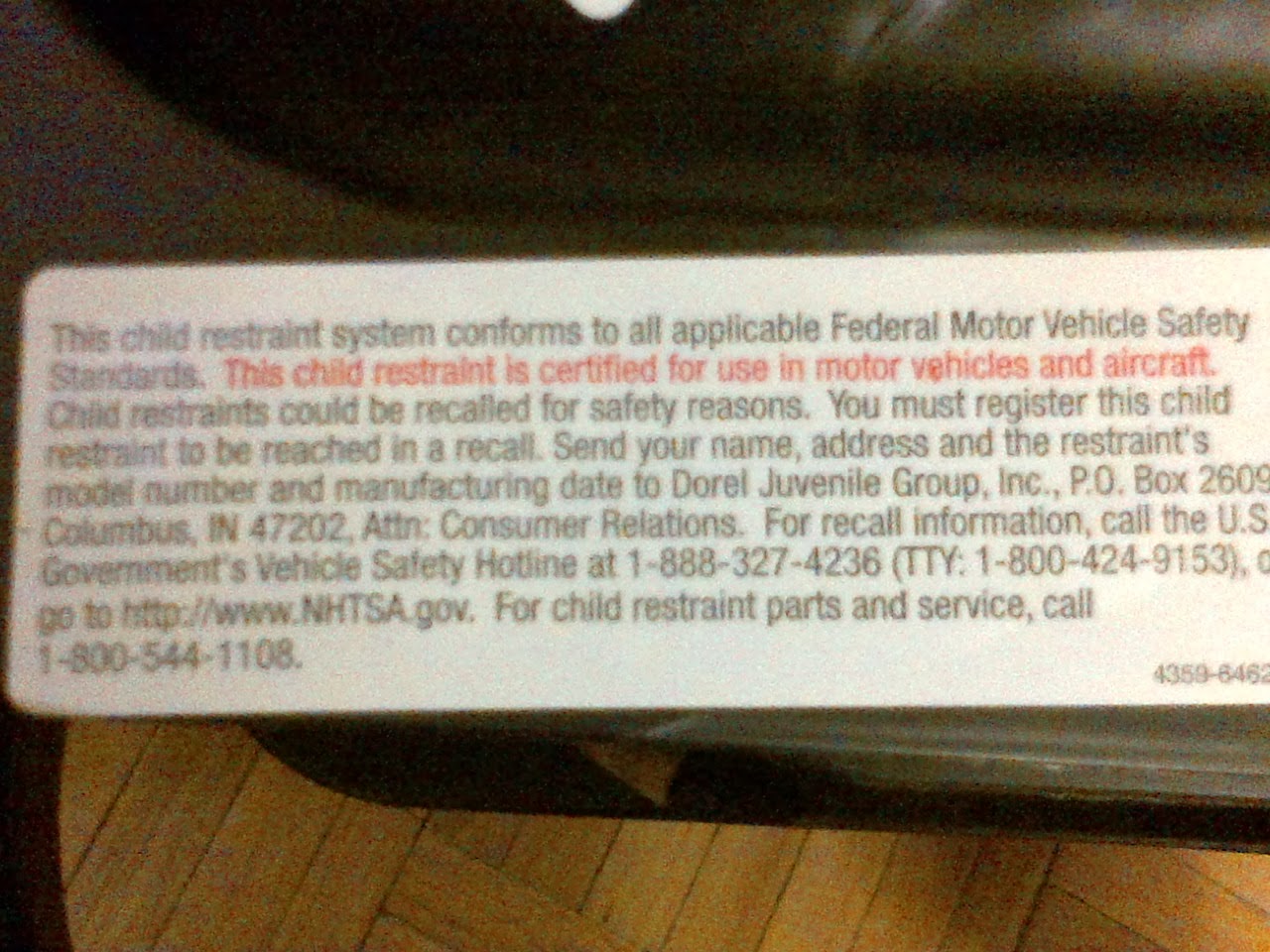 Lap Child Diaries Car Seat on the Plane