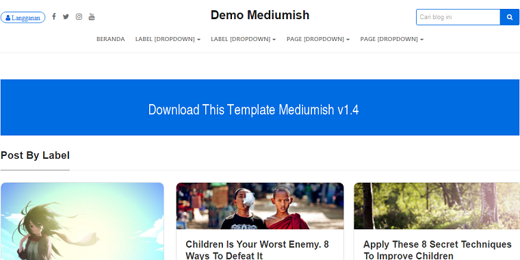 Download Template Mediumish v1.4 Blogger Responsive Download Template Mediumish v1.4 Blogger Responsive, Download Mediumish v1.4 blogger template free, Mediumish v1.4 blogger template free download, Mediumish v1.4 Responsive Blogger Template, Free Download Premium Bloger Template