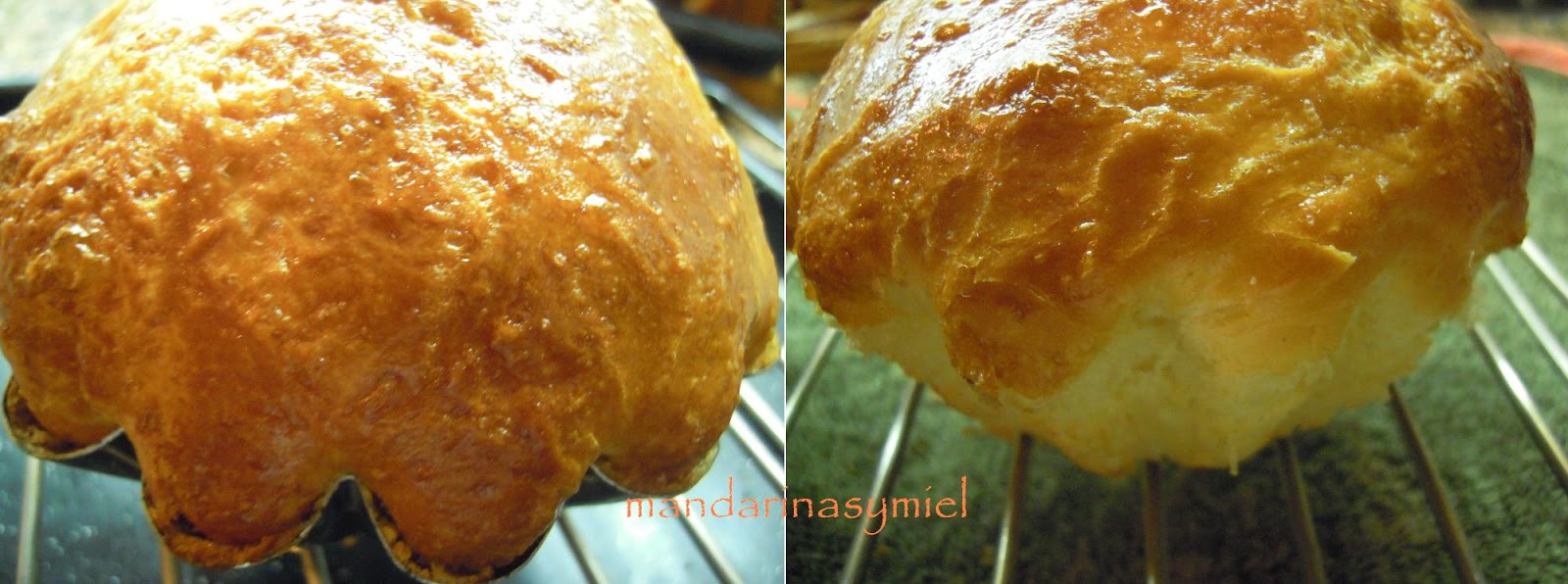 Brioche de Julia Child Mandarinas y miel