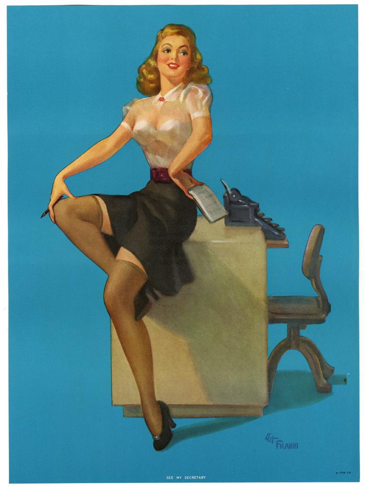 Art Frahm - Pin-Up Art and Illustrations - 24 Trading Cards Set.
