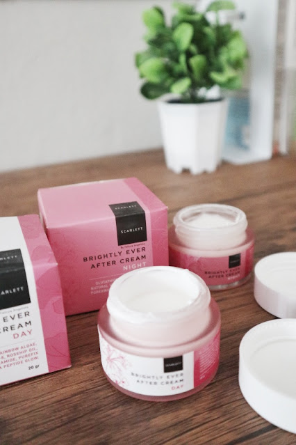 Review: Scarlett Face Care Brightly Ever After Day and Night Cream