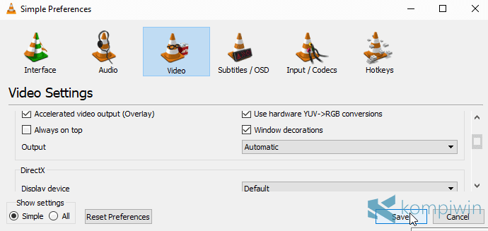 vlc media player error