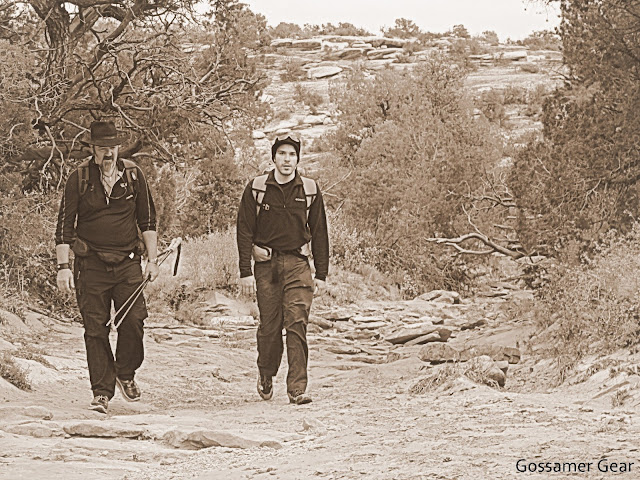 backpacking Sheiks Canyon