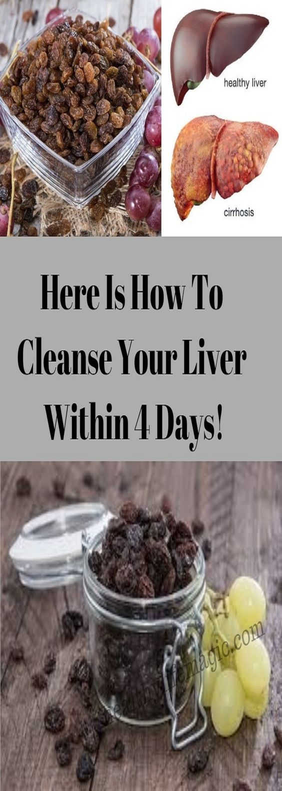 Here Is How To Cleanse Your Liver Within 4 Days! healthymasters
